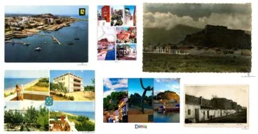 La historia del turismo en Dénia a través de sus postales