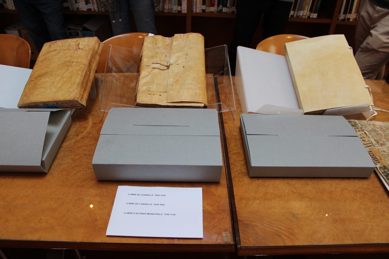 Libros de actas de Dénia de los siglos XVII y XVIII