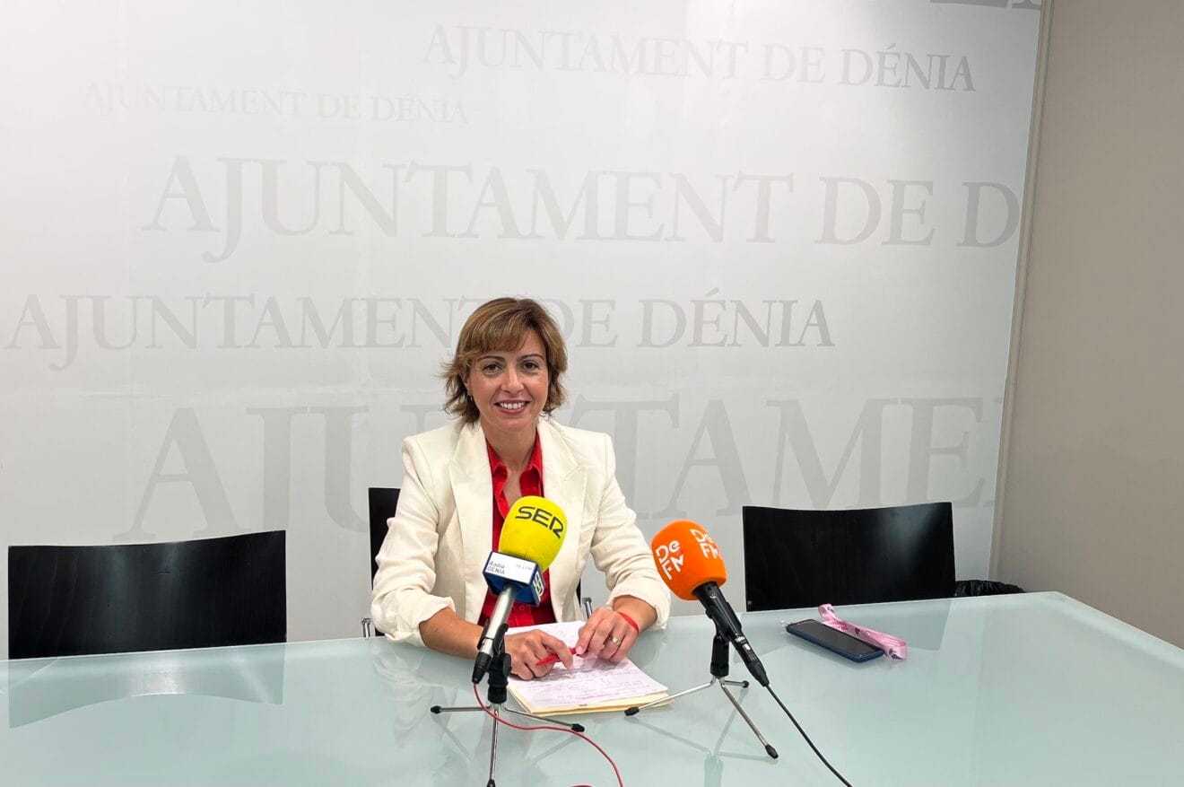 Maria Josep Ripoll en el primer aniversario del PGE