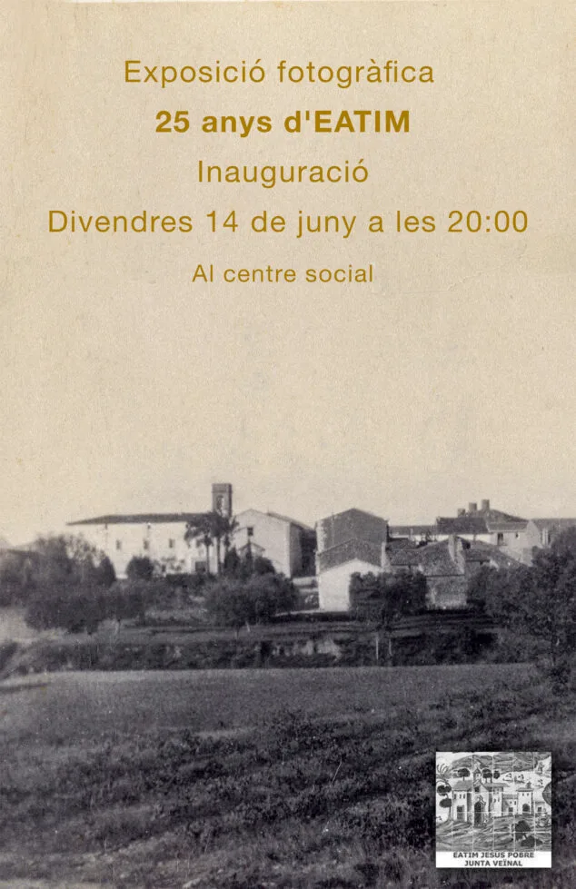 Imagen: Poster exposición fotográfica de Jesús Pobre