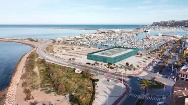 proyecto del centro de formacion profesional gent de mar en el puerto de denia