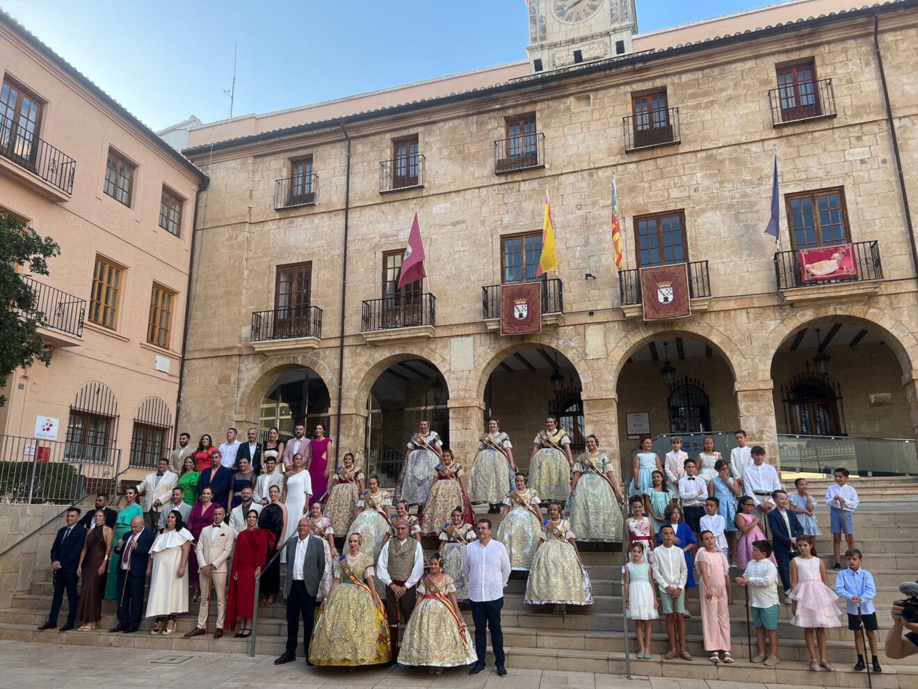 Acto del Día del Fallero de Dénia 2024 1