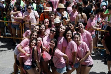 Ambiente en el cohete anunciador de las Fiestas de Dénia 2024 19