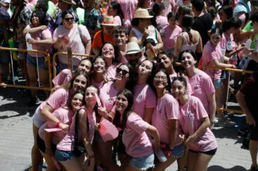 Ambiente en el cohete anunciador de las Fiestas de Dénia 2024 19