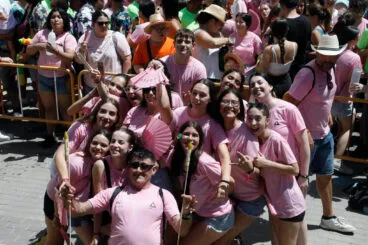 Ambiente en el cohete anunciador de las Fiestas de Dénia 2024 20