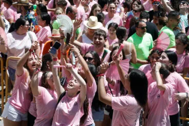 Ambiente en el cohete anunciador de las Fiestas de Dénia 2024 21