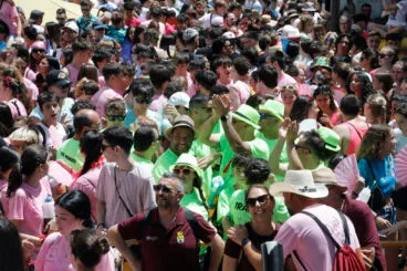 Ambiente en el cohete anunciador de las Fiestas de Dénia 2024 22