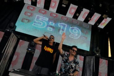 Ambiente en el cohete anunciador de las Fiestas de Dénia 2024 23