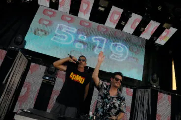 Ambiente en el cohete anunciador de las Fiestas de Dénia 2024 23