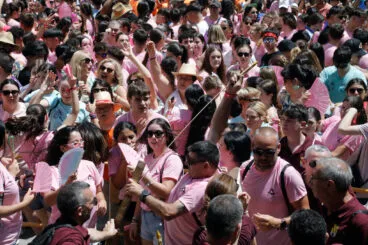Ambiente en el cohete anunciador de las Fiestas de Dénia 2024 32