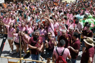 Ambiente en el cohete anunciador de las Fiestas de Dénia 2024 33