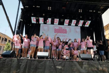 Ambiente en el cohete anunciador de las Fiestas de Dénia 2024 44