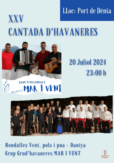 Cartel Cantada de Habaneras