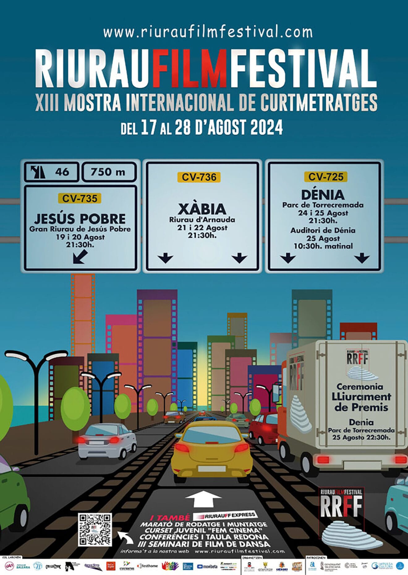 Cartel del Riurau Film Festival de este año