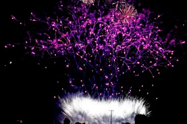 Castillo de fin de fiestas y celebración de la Eurocopa en Dénia 11