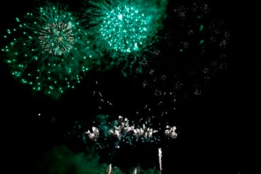 Castillo de fin de fiestas y celebración de la Eurocopa en Dénia 15