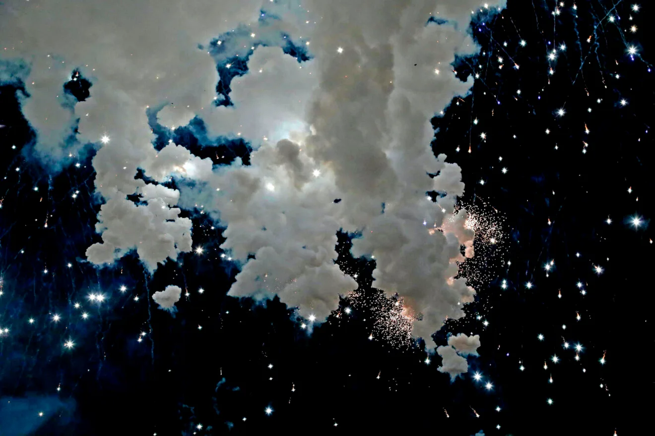 Castillo de fin de fiestas y celebración de la Eurocopa en Dénia 19