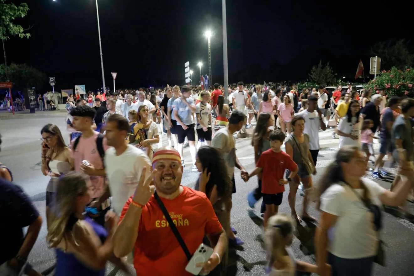 Castillo de fin de fiestas y celebración de la Eurocopa en Dénia 22