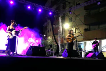 Concierto de Andrea Buenavista y Los Estanques en Dénia 5