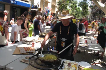 Concurso de paellas del Día del Fallero de Dénia 2