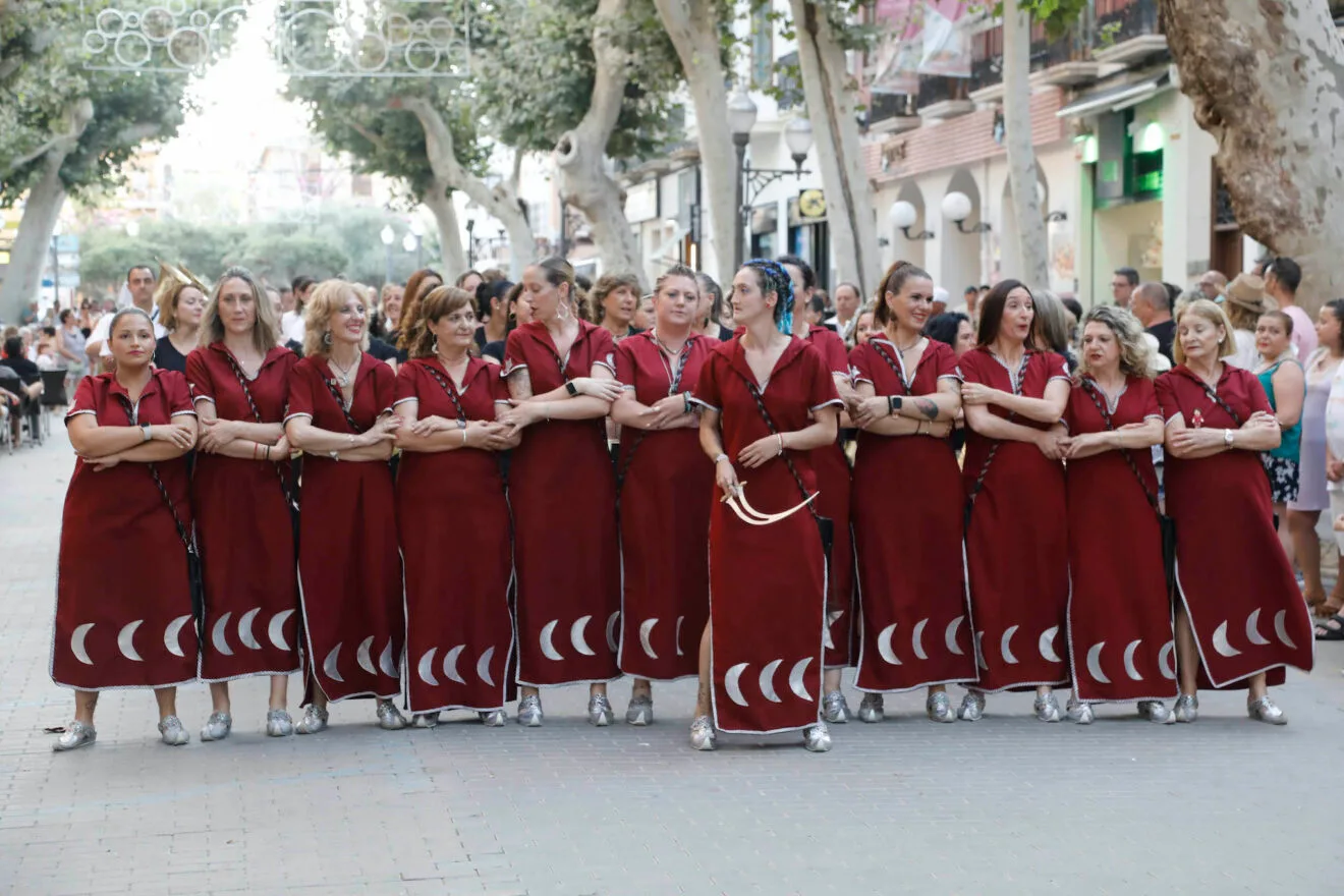 Desfile de Moros y Cristianos en las Fiestas de Dénia 2024 12