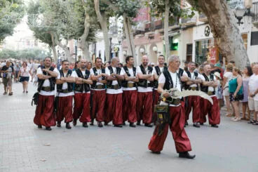 Desfile de Moros y Cristianos en las Fiestas de Dénia 2024 17