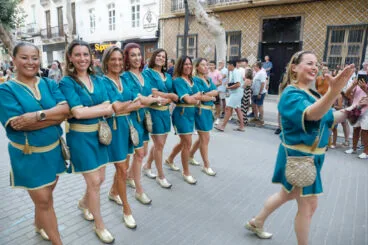 Desfile de Moros y Cristianos en las Fiestas de Dénia 2024 21