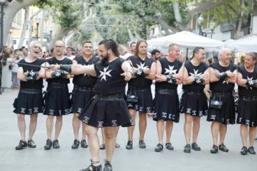 Desfile de Moros y Cristianos en las Fiestas de Dénia 2024 27