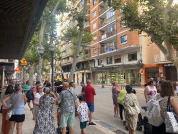Edificio en peligro de colapso