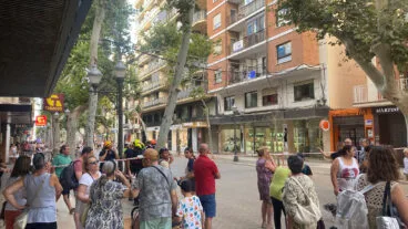 edificio en peligro de colapso dest