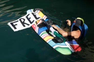 El Handala llega al puerto de Dénia 01