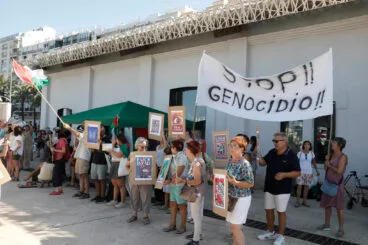 El Handala llega al puerto de Dénia 23