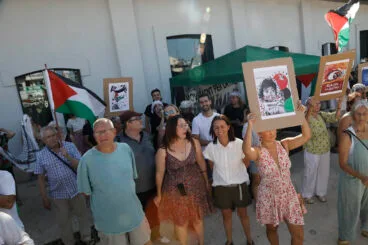 El Handala llega al puerto de Dénia 29