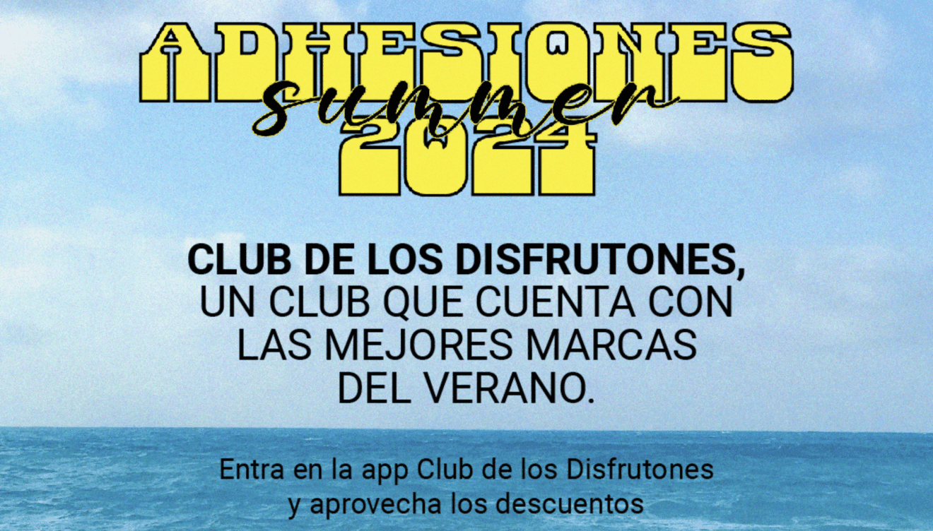 Las marcas más top del verano se suman al Club de los Disfrutones con descuentos y muchos sorteos