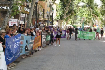 Manifestación antitaurina en Dénia 15