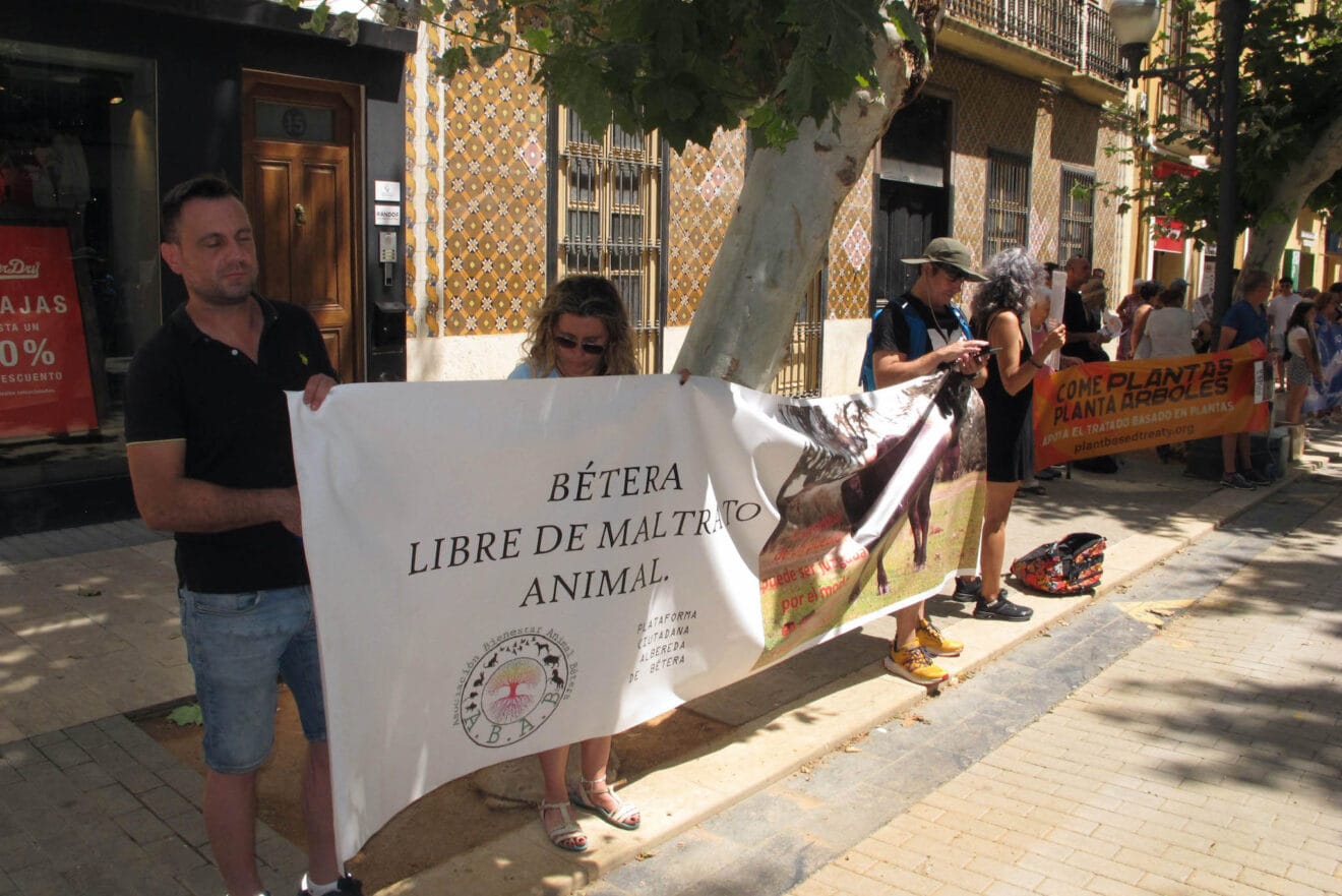 Manifestación antitaurina en Dénia 3