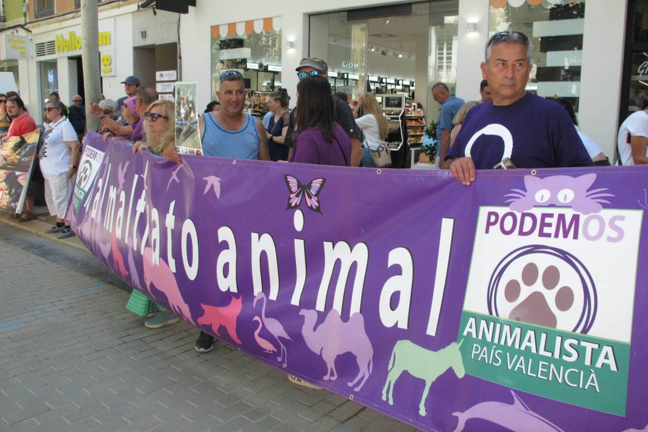 Manifestación antitaurina en Dénia 4