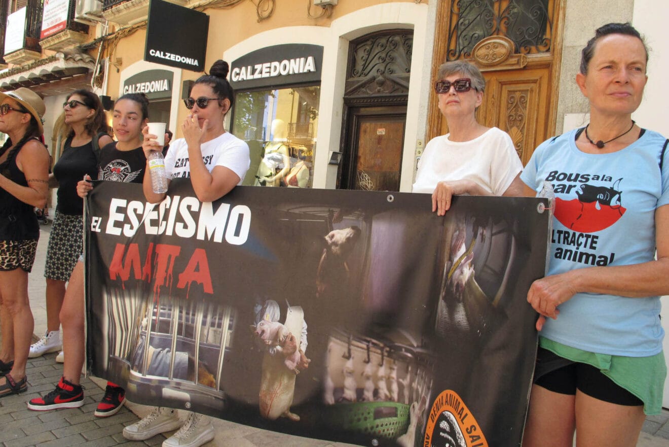 Manifestación antitaurina en Dénia 6