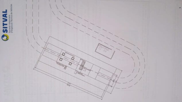 plano de la itv en denia