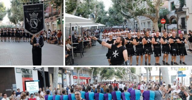 portada entraeta moros y cristianos de fiestas de denia 2024