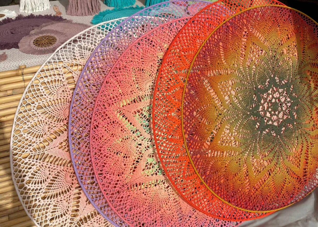 Productos artesanales del mercadillo. Mercat del Riurau.