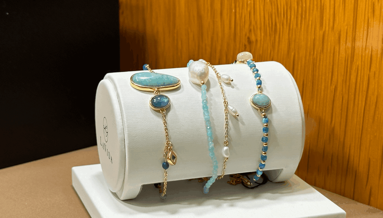 Pulseras con piedras naturales