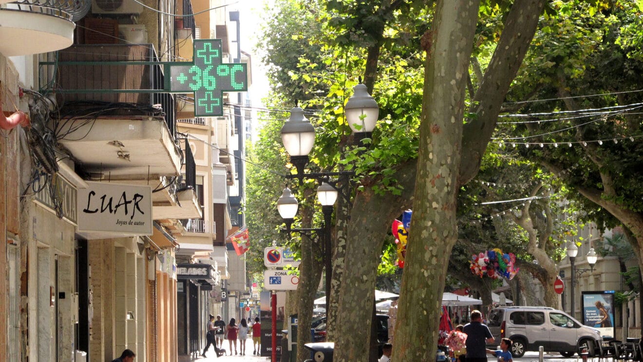 Termómetro en Marqués de Campo dest