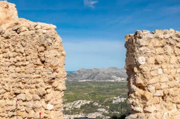 Vistas desde el Castellet de Murla. Comunitat Valenciana.
