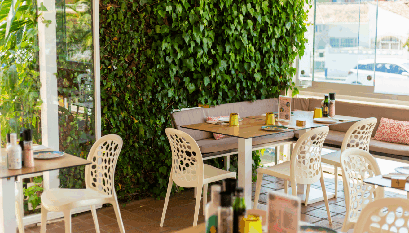 Acogedor restaurante en Las Marinas de Dénia