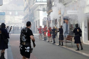 Batalla de arcabucería y Milagro de la Niebla de Dénia 1