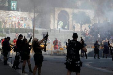 Batalla de arcabucería y Milagro de la Niebla de Dénia 3
