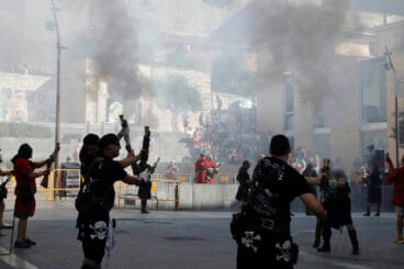 Batalla de arcabucería y Milagro de la Niebla de Dénia 5