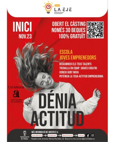 Cartel de la Escuela de Jóvenes Emprendedores