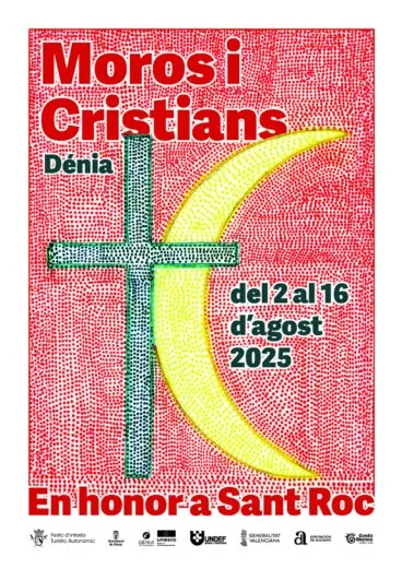 Cartel de las Fiestas de Moros y Cristianos de Dénia 2025
